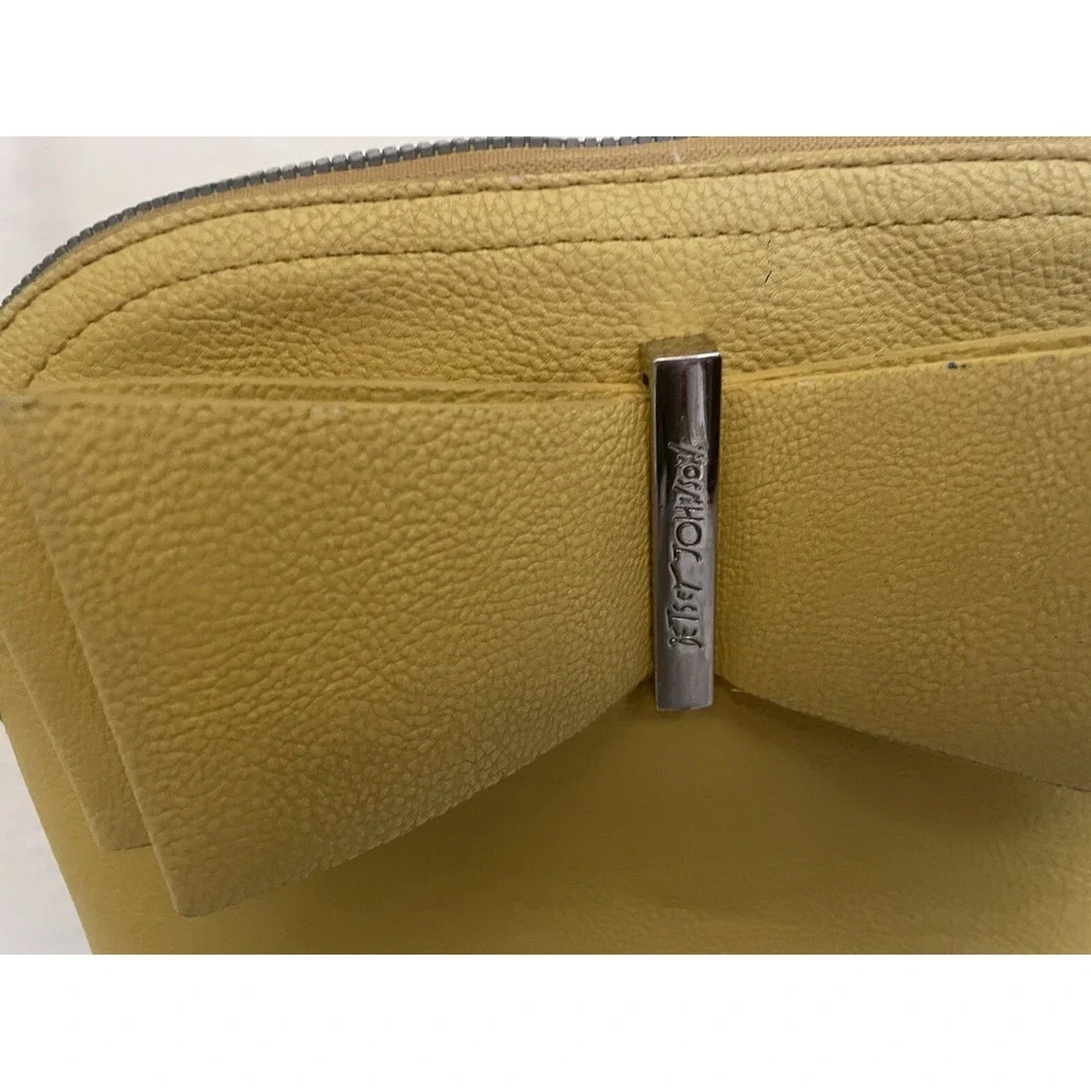 Betsey Johnson Yellow  Bow Purse vintage‎